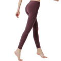 Pegueras de Leggings Spandex personalizadas Leggings sólidos 4 vías Pantalones de yoga estirados